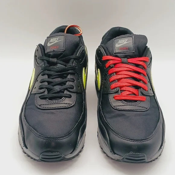 Nike Air Max 90 Premium 'FDNY' Streetwear Shoes Size 11 for Men - Picture 10 of 15